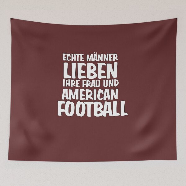 Item preview, Real men love their wife and football designed and sold by fantasyy.