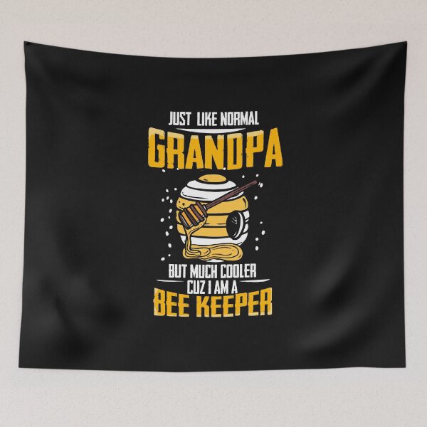 Item preview, Bees beekeepers saying grandpa beekeepers gift idea designed and sold by Evelyn Bitter.