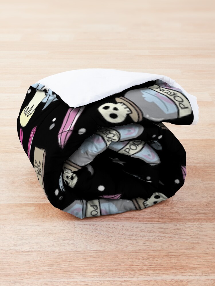Alternate view of Devil's Skull Comforter
