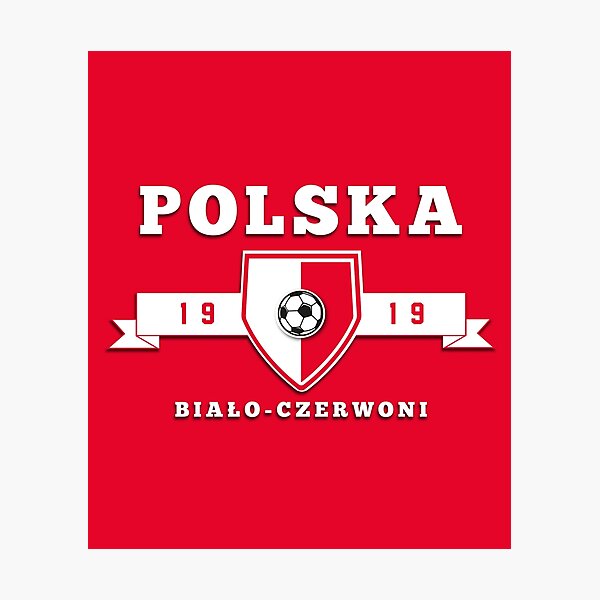 Poland Football Fans Photographic Print