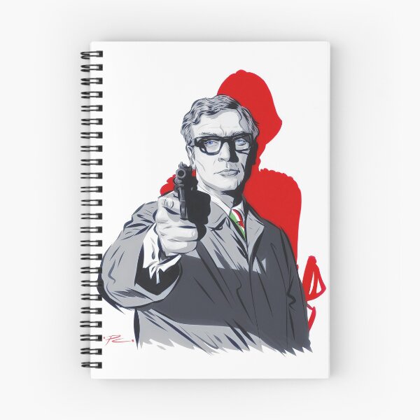 Item preview, Michael Caine - An illustration by Paul Cemmick designed and sold by TIGERDAVER.