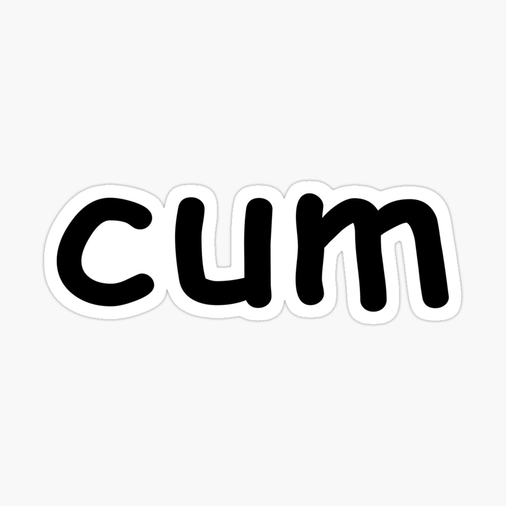 Cum stickers