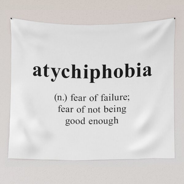 Item preview, Atychiphobia designed and sold by chrismanubag.