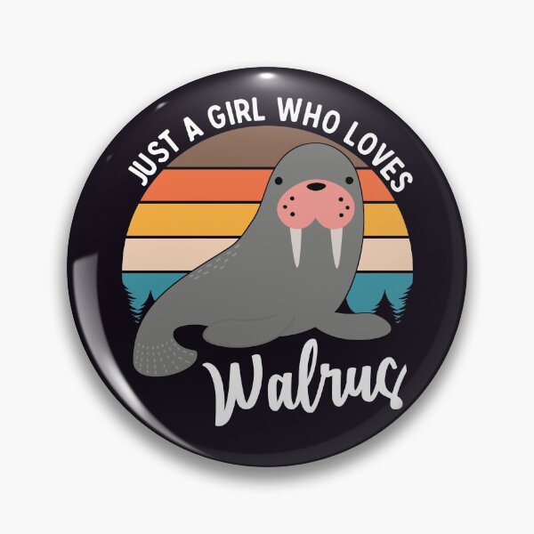 Item preview, Just A Girl Who Loves Walrus designed and sold by WYGSTORE.