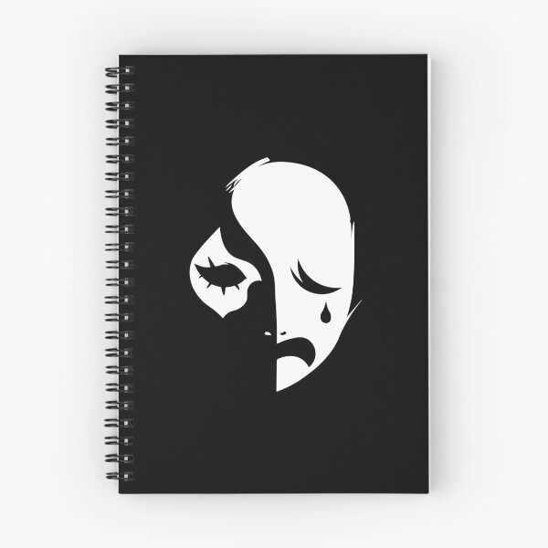 Item preview, Sad Mask - White designed and sold by Darasuum.