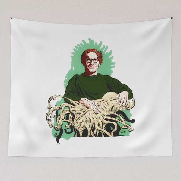 Item preview, David Cronenberg - An illustration by Paul Cemmick designed and sold by TIGERDAVER.