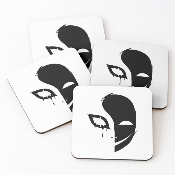 Item preview, Happy Mask - Black designed and sold by Darasuum.