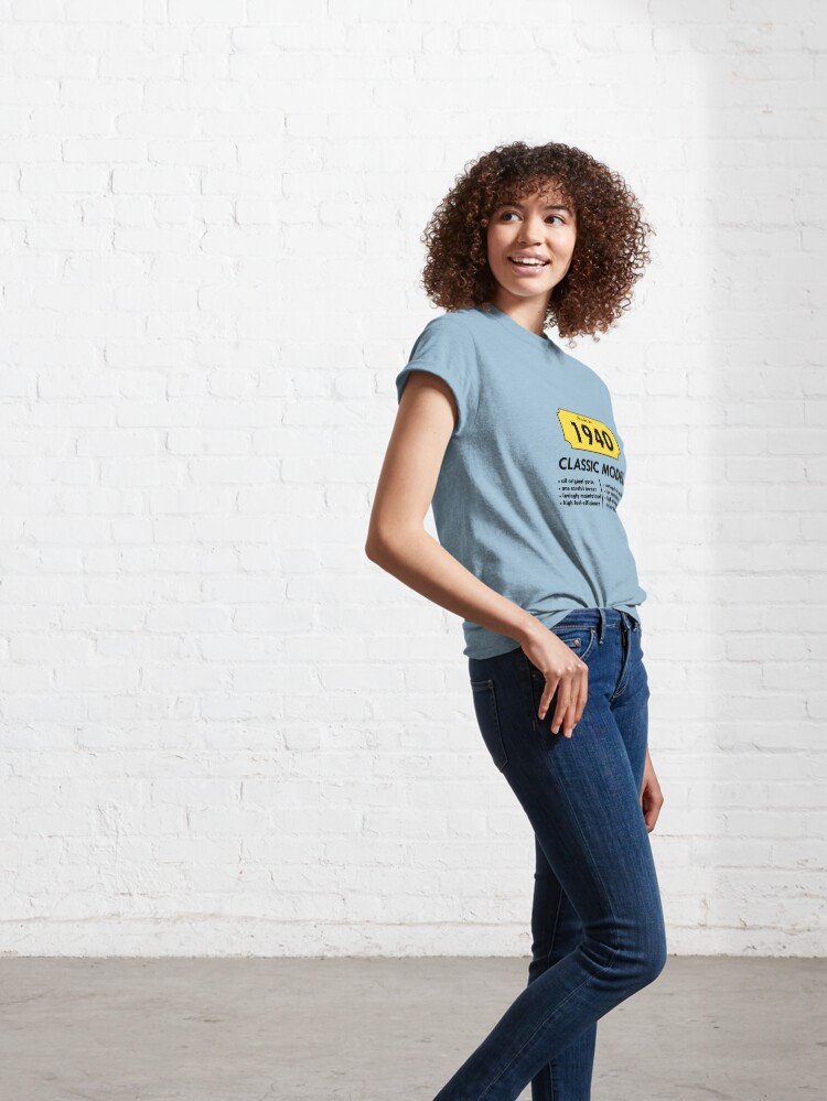 Alternate view of Made in 1940 Classic T-Shirt