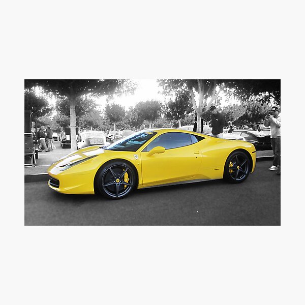 458 Italia Photographic Print