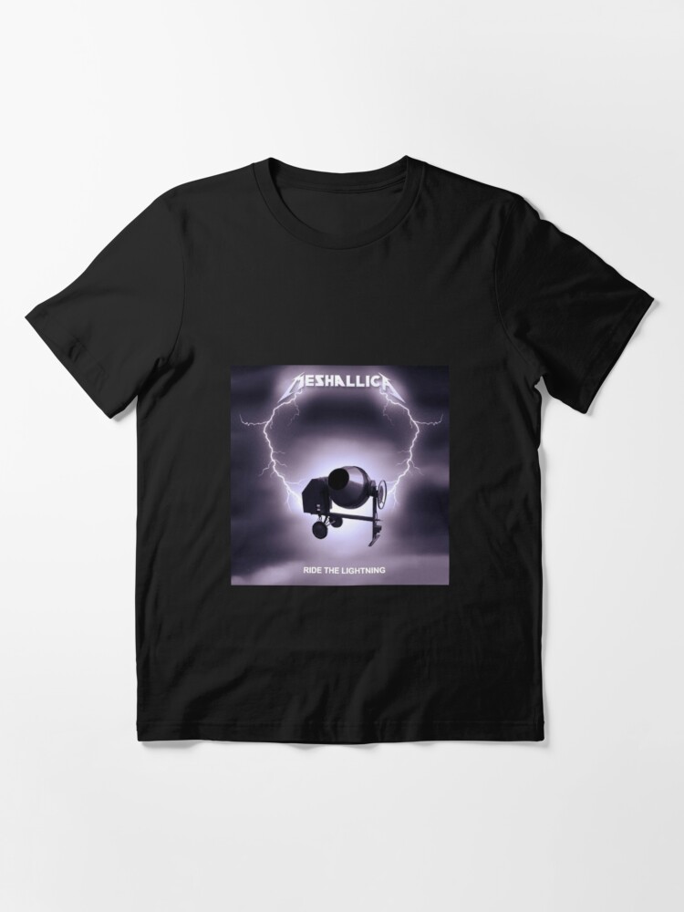 Meshallica - Ride the Lightning Essential T-Shirt for Sale by amuska