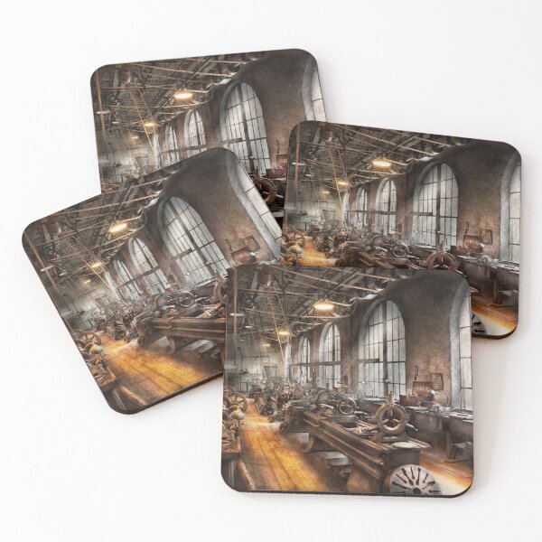Item preview, Machinst - A room full of Lathes  designed and sold by Mike Savad Photography.