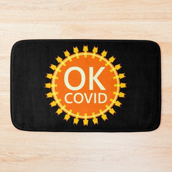 Item preview, Covid 19, OK Covid, Covid virus particle style  designed and sold by Scott C. L. Hollingsworth.