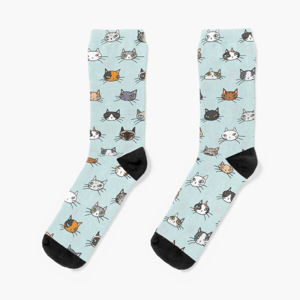 Cats crowd. That's all it is about Socks