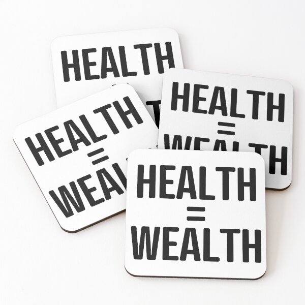 Item preview, Health equals wealth designed and sold by robertkask.