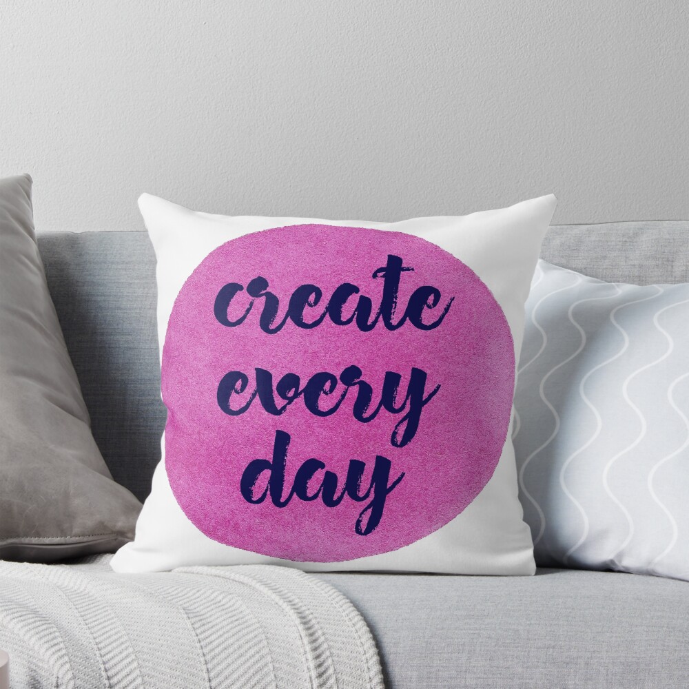 Item preview, Throw Pillow designed and sold by sallysetsforth.