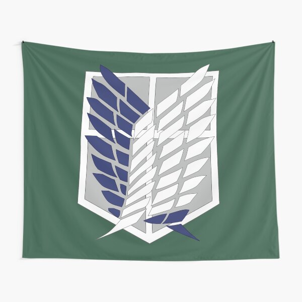 Attack on Titan: Wings Of Freedom Logo Tapestry