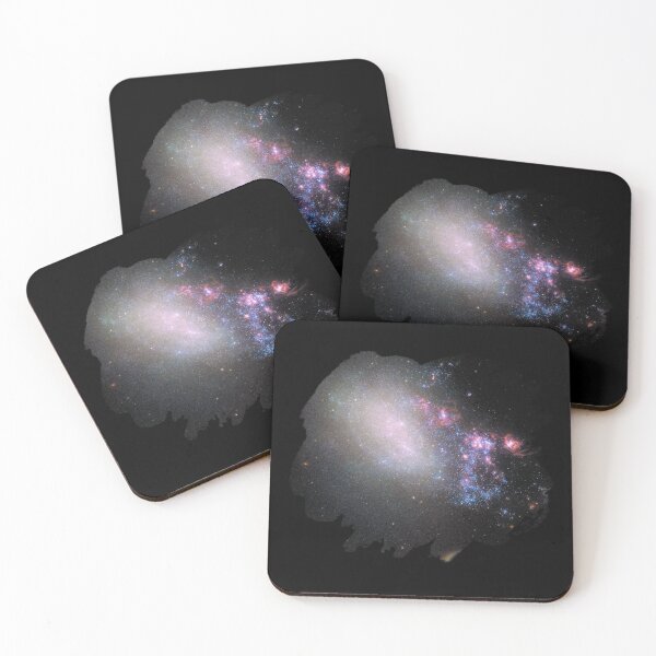 Item preview, Inter Galactic Bright Colorful Galaxy Image of Interacting Galaxies designed and sold by TNDesignStudio.