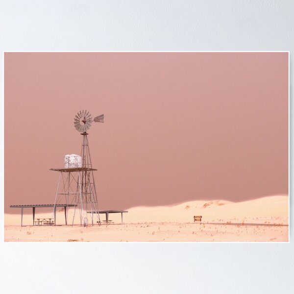 Item preview, Monahans White Sand Hills ~ The Windmill designed and sold by Carla Jensen.