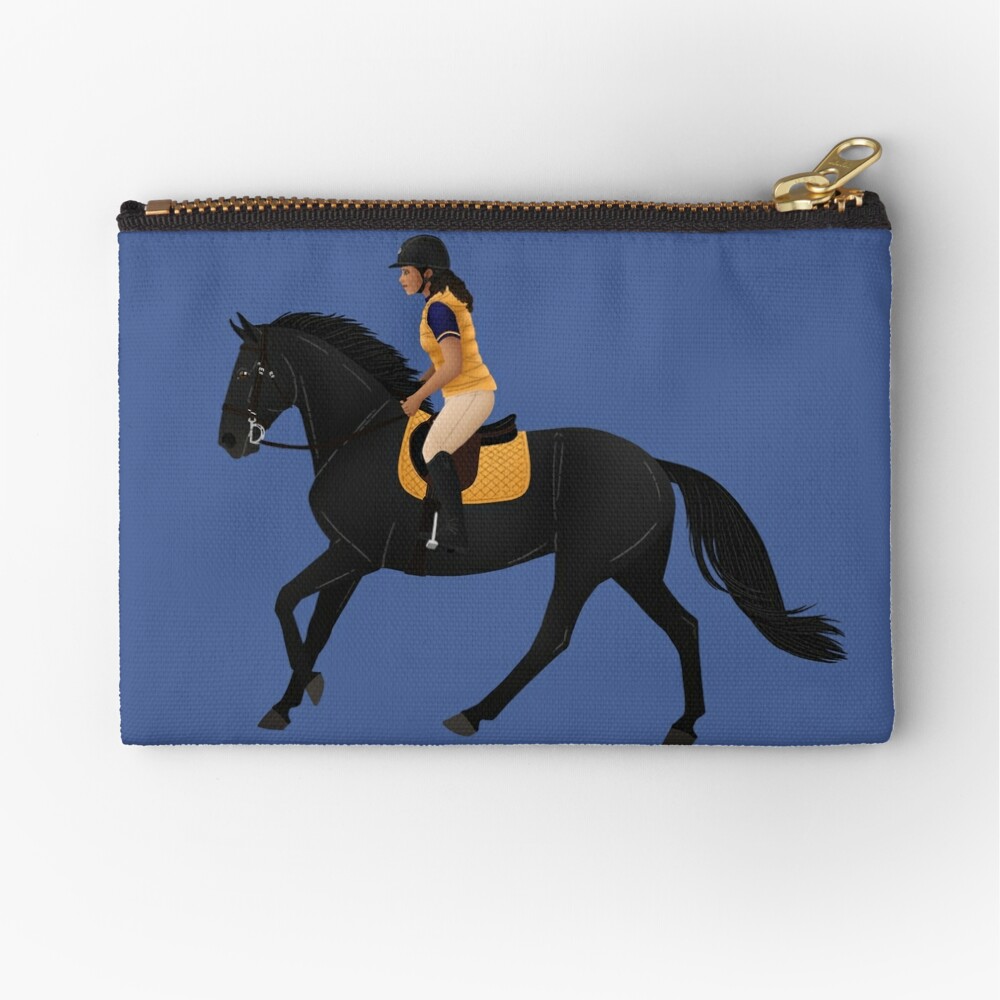 Pochette Zoe Et Raven De Free Rein Equine Rampaige Par Equinerampaige Redbubble