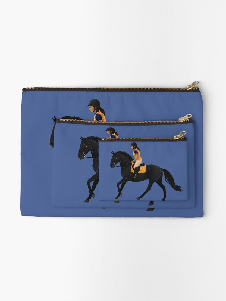 Pochette Zoe Et Raven De Free Rein Equine Rampaige Par Equinerampaige Redbubble