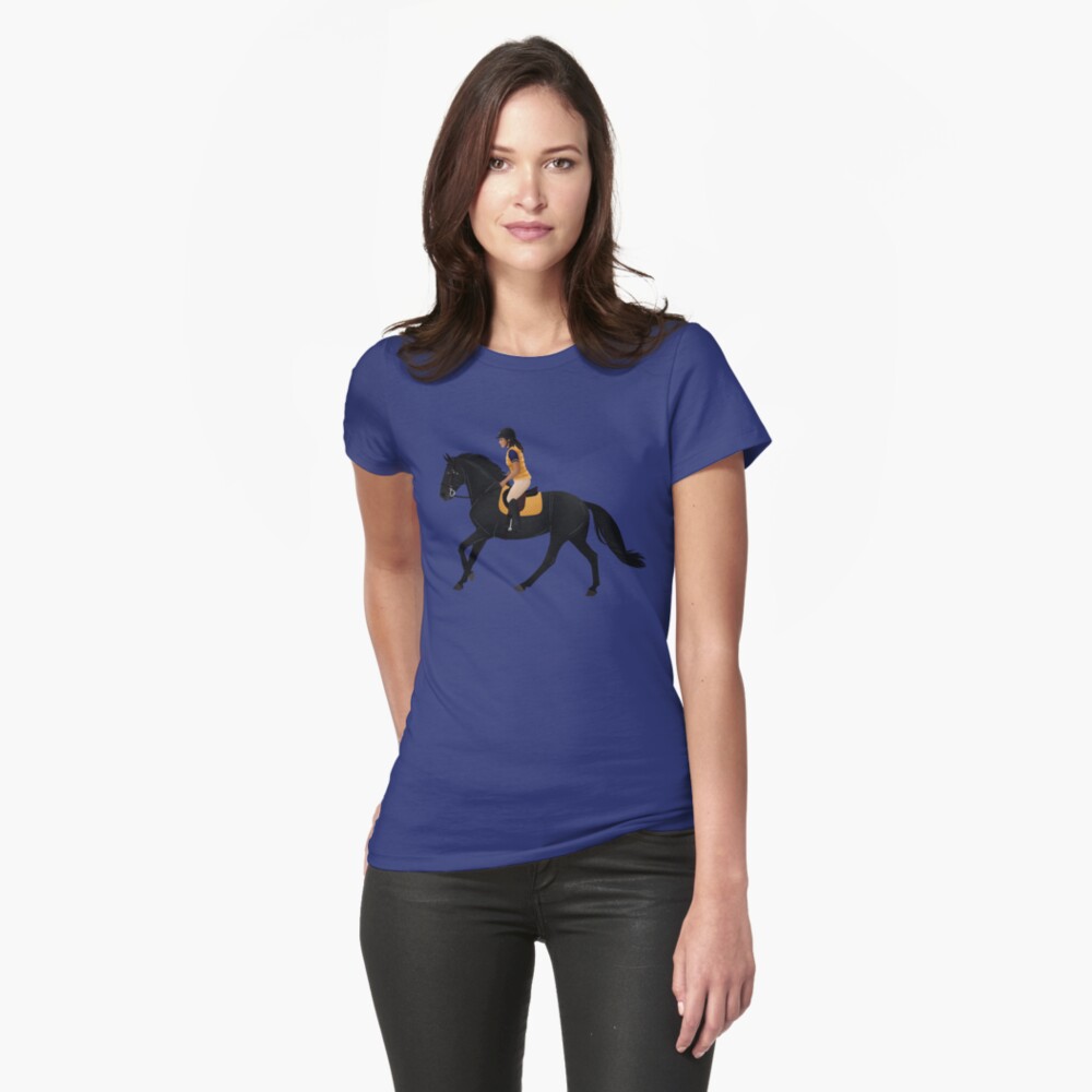 Item preview, Fitted T-Shirt designed and sold by equinerampaige.