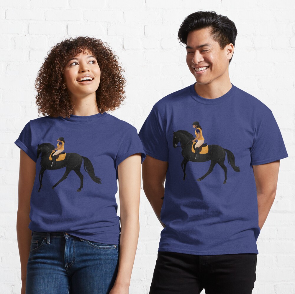 T Shirt Zoe Et Raven De Free Rein Equine Rampaige Par Equinerampaige Redbubble