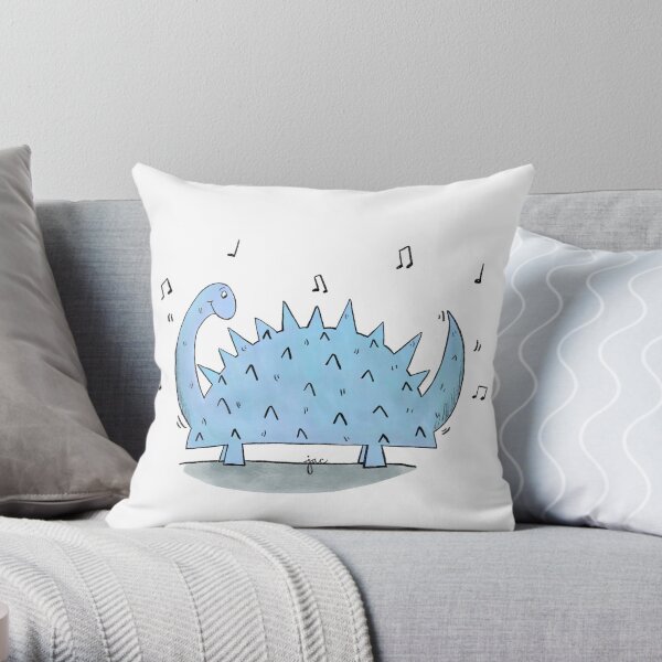 Dinosaur Throw Pillow