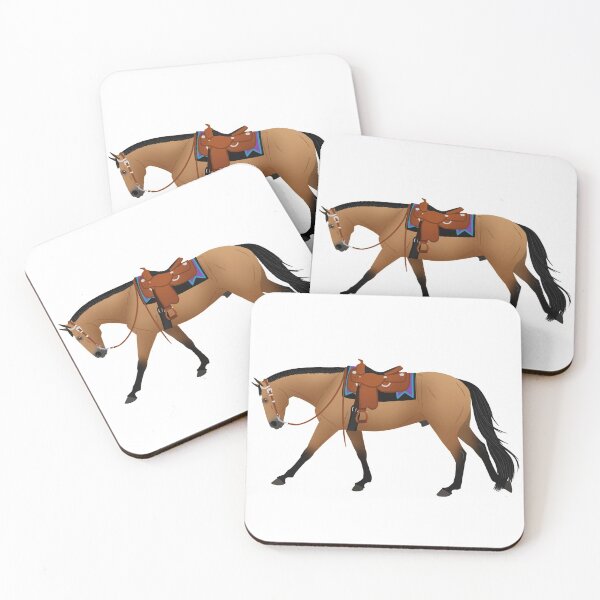 Item preview, Buckskin Western Pleasure Horse - Equine Rampaige designed and sold by equinerampaige.