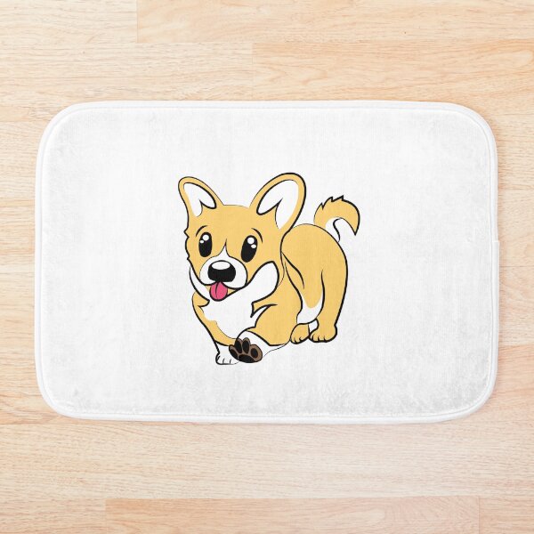 Item preview, Kawaii Running Corgi designed and sold by HenryMaster.