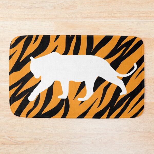 Item preview, Tiger pattern stipes silhouette. designed and sold by NikRon.
