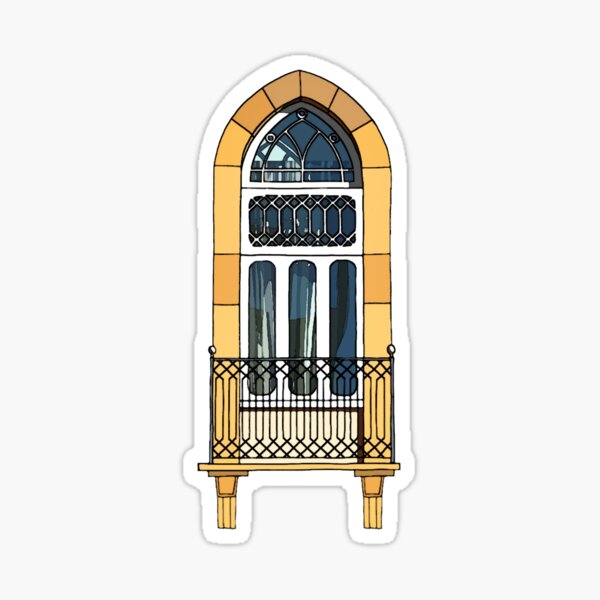Item preview, Digital Watercolor Art: Traditional Lebanese Window  designed and sold by dkaranouh.