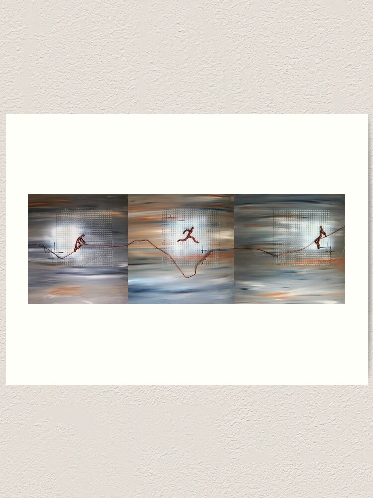 Alternate view of Jumping Jack II Art Print