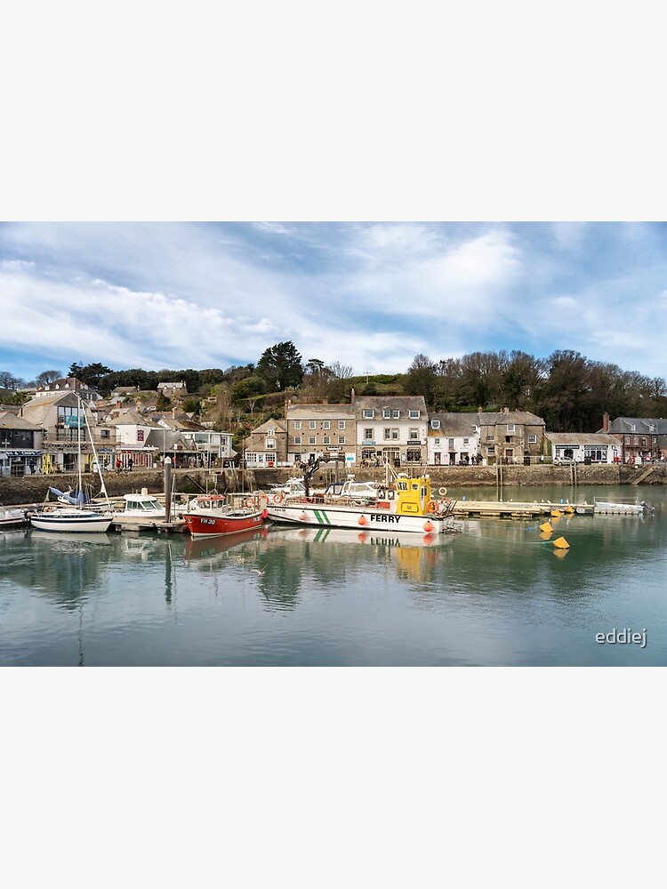 "Padstow Harbour Cornwall " Canvas Print by eddiej Redbubble