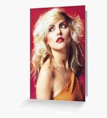 Debbie Harry, Red Greeting Card