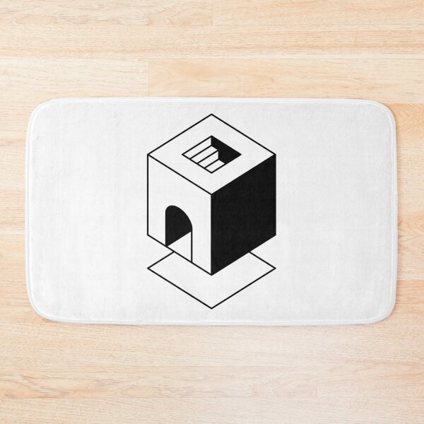 Item preview, Minimalism house, geometric, abstract designed and sold by DerSenat.