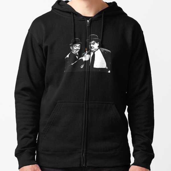 Laurel & Hardy Zipped Hoodie