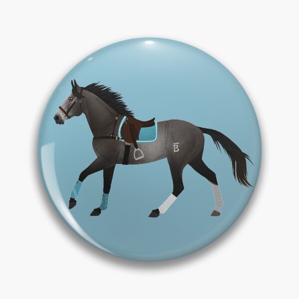 Item preview, Dapple Grey Polo Horse - Equine Rampaige designed and sold by equinerampaige.