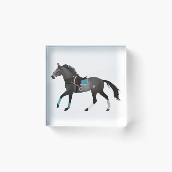 Item preview, Dapple Grey Polo Horse - Equine Rampaige designed and sold by equinerampaige.
