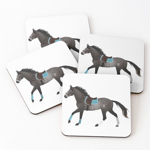Item preview, Dapple Grey Polo Horse - Equine Rampaige designed and sold by equinerampaige.