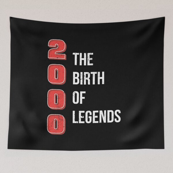 Item preview, Year of birth 2000, legend, vintage, birthday designed and sold by DerSenat.