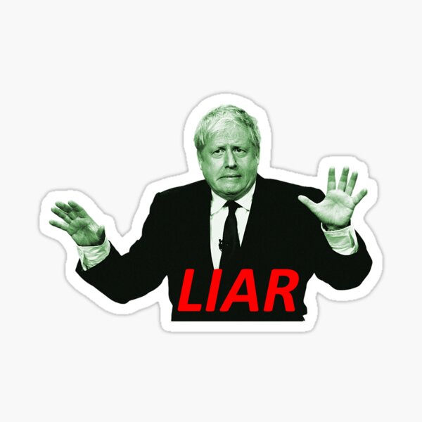 Boris Johnson - The Coronavirus Liar Sticker