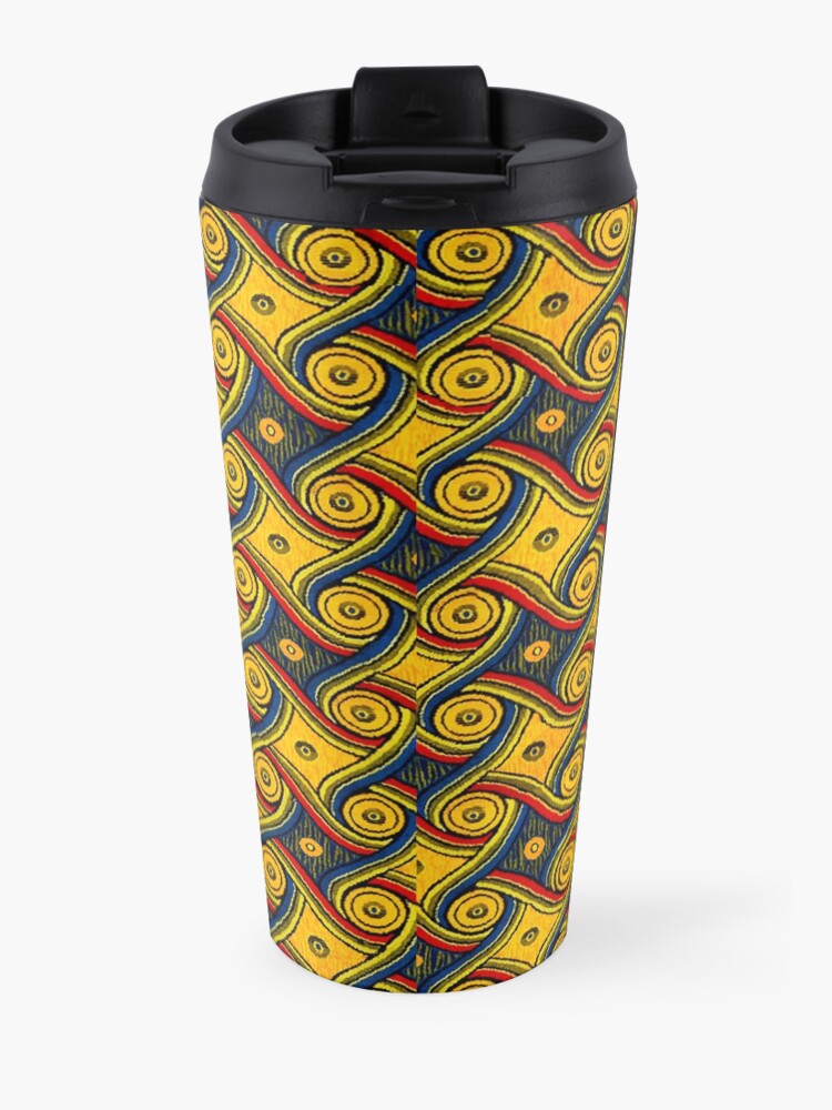 Alternate view of The Vintage Gally Carpet From LAX Marriott Larger Print Travel Coffee Mug