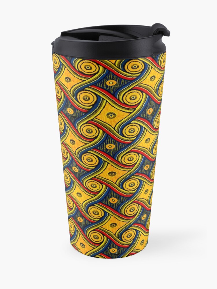 Alternate view of The Vintage Gally Carpet From LAX Marriott Larger Print Travel Coffee Mug