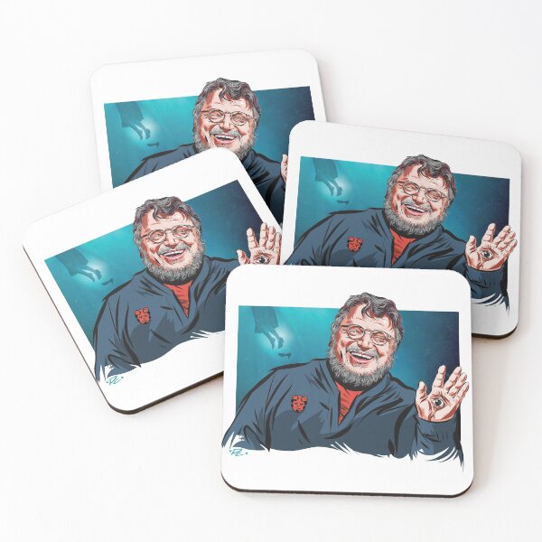 Item preview, Guillermo del Toro - An illustration by Paul Cemmick designed and sold by TIGERDAVER.