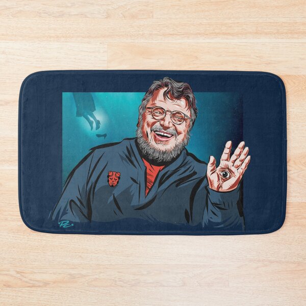 Item preview, Guillermo del Toro - An illustration by Paul Cemmick designed and sold by TIGERDAVER.