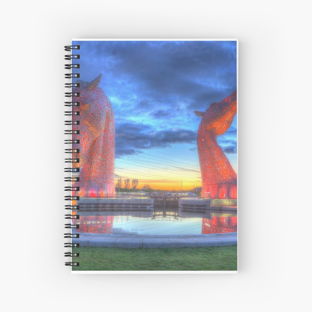 Item preview, Spiral Notebook designed and sold by goldyart.