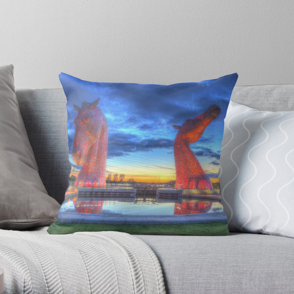 Item preview, Throw Pillow designed and sold by goldyart.