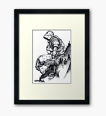 Eisenriese Gerahmtes Wandbild