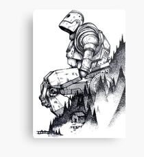 Iron Giant Metal Print