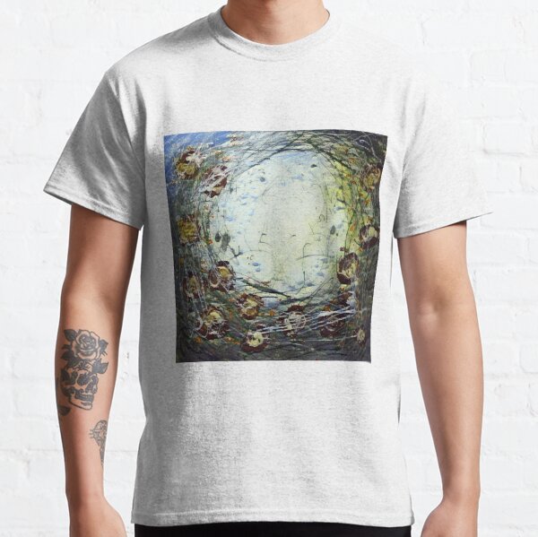 Poppy Circle 11 designed and created by (c) Janet Watson Art Classic T-Shirt